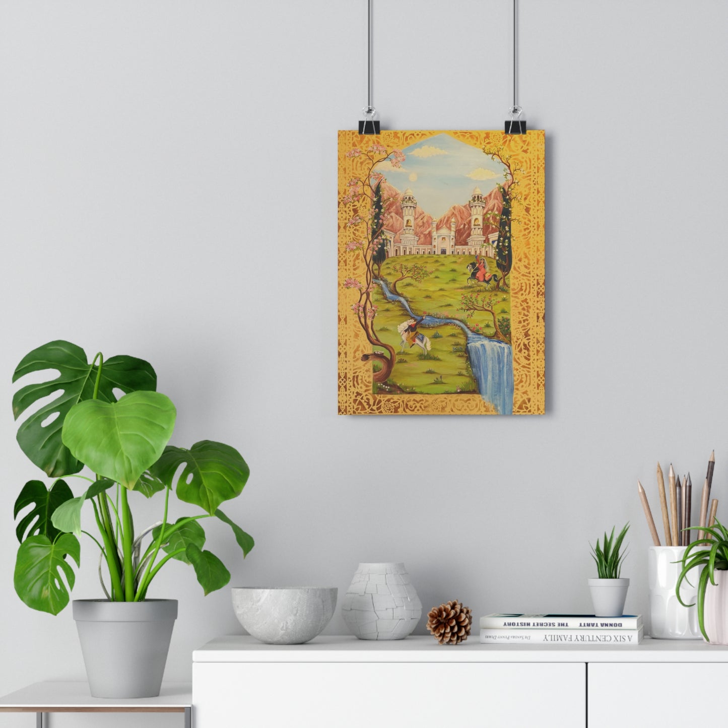 Princess meets Cowboy Fairytail Giclée Art Print