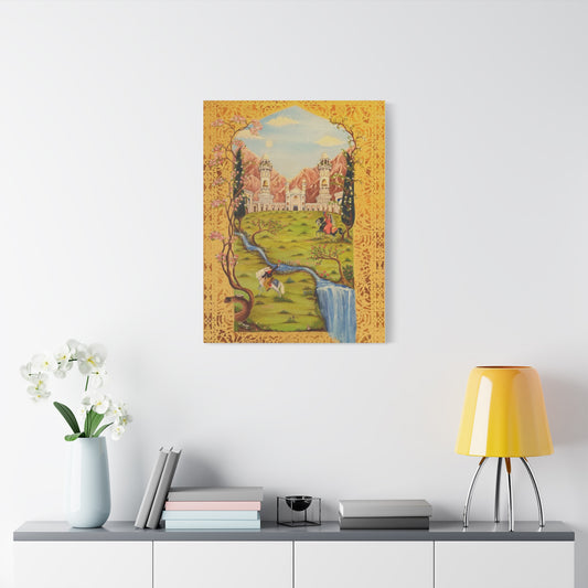 Original Princess meets Cowboy Painting