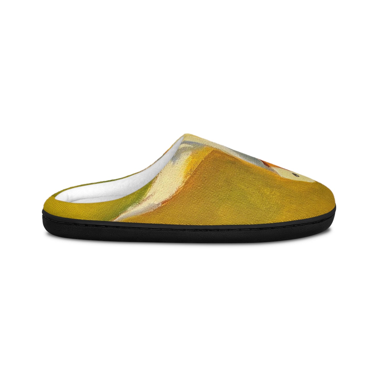 Goose Print Indoor Slippers — Cozy Women's House Shoes with Cute Duck Design
