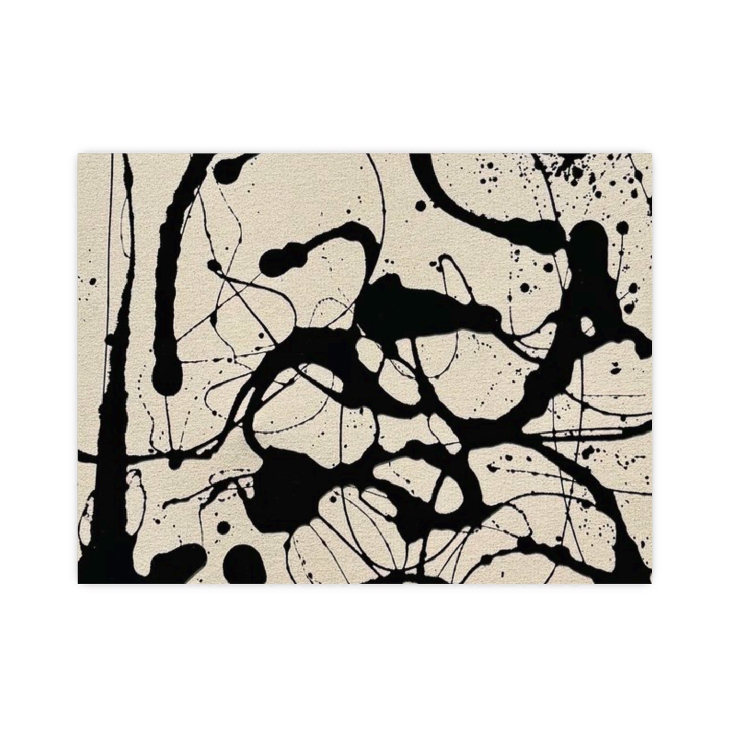 Abstract Ink Splash Matte Poster — (Vertical/Horizontal)
