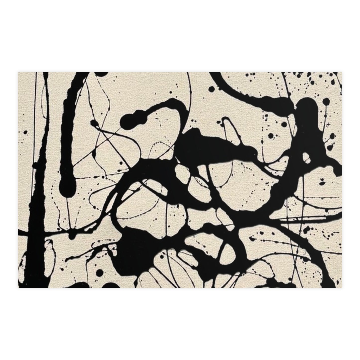 Abstract Ink Splash Matte Poster — (Vertical/Horizontal)