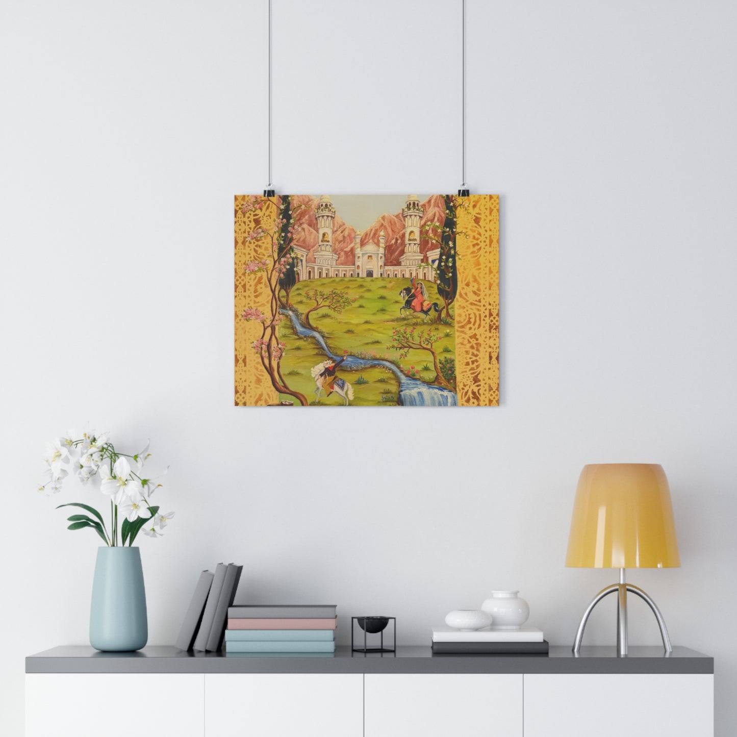 Princess meets Cowboy Fairytail Giclée Art Print