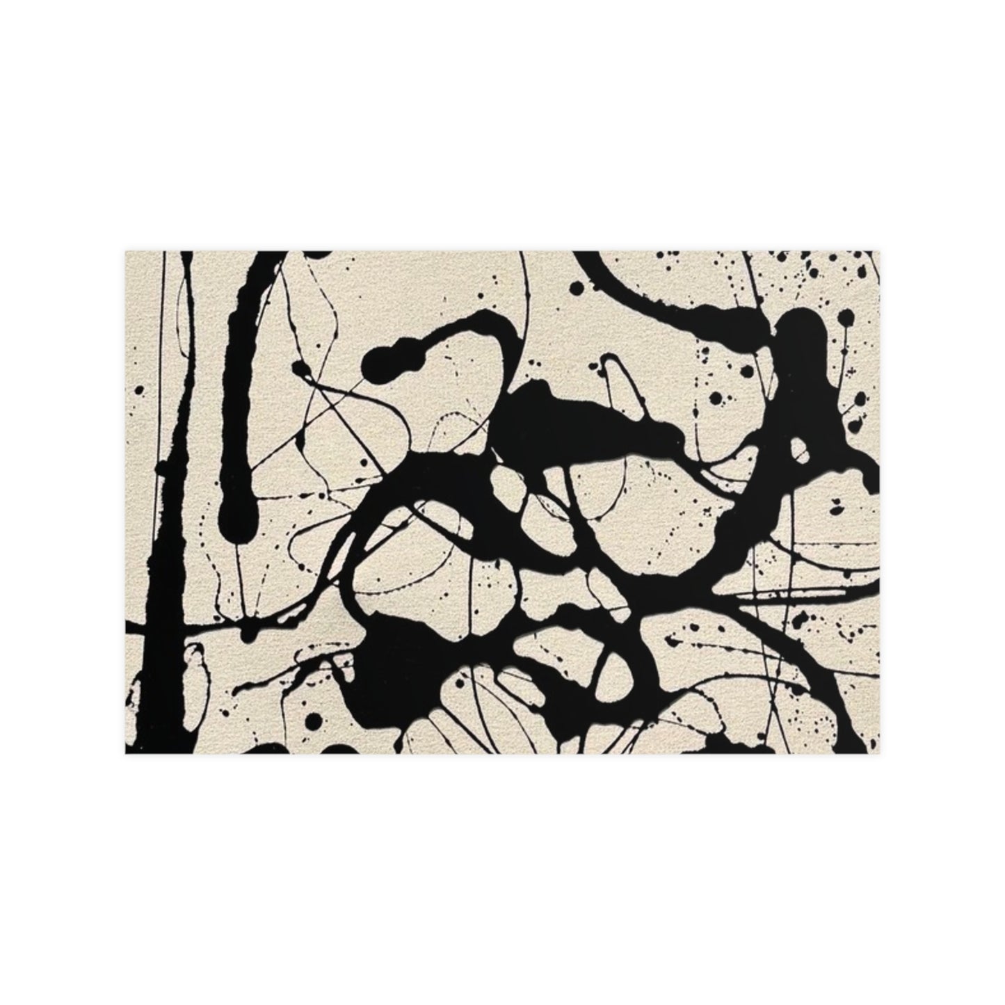 Abstract Ink Splash Matte Poster — (Vertical/Horizontal)