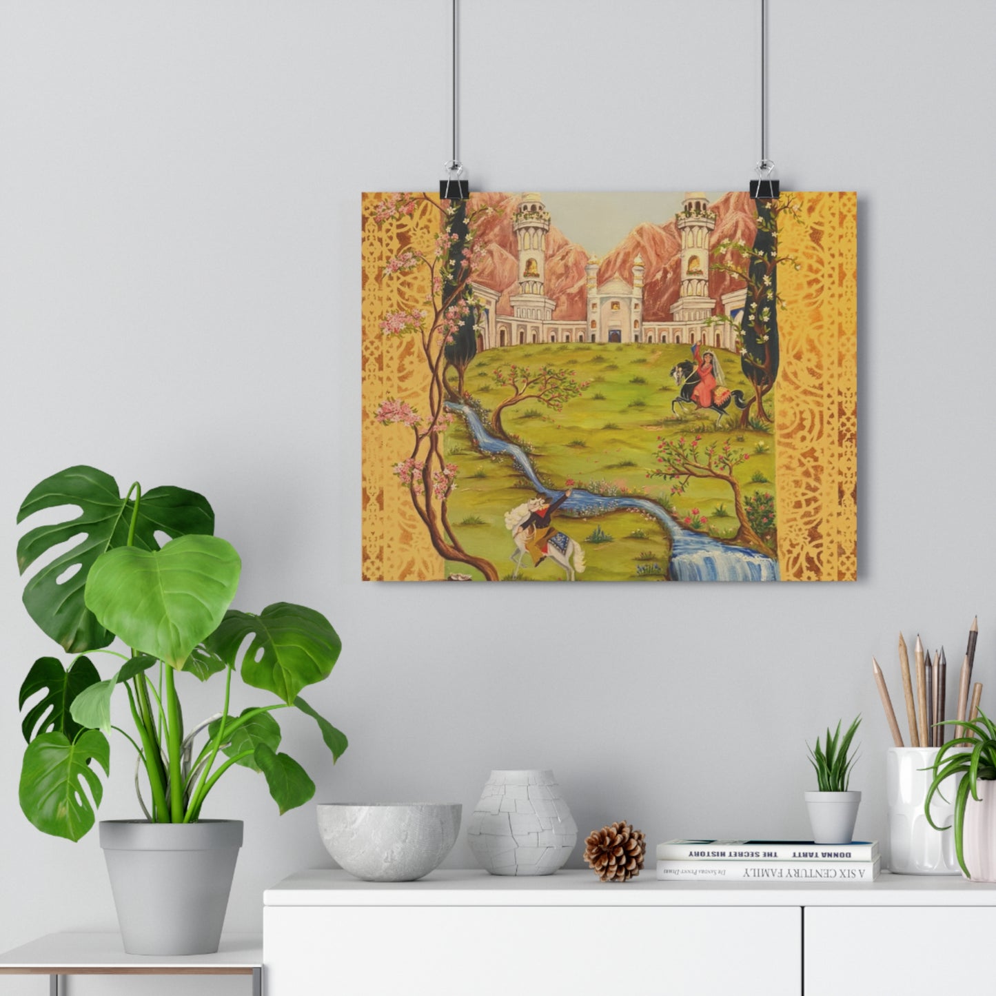 Princess meets Cowboy Fairytail Giclée Art Print