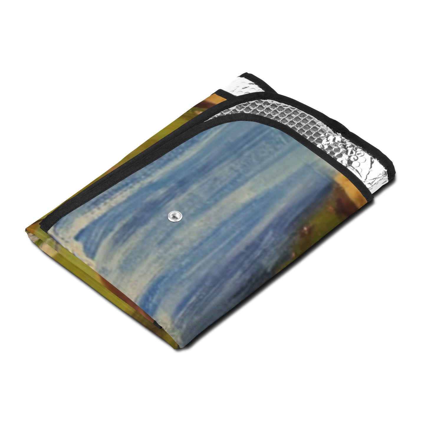 Vintage Persian Miniature Car Sun Shade — Scenic Palace Sunshade