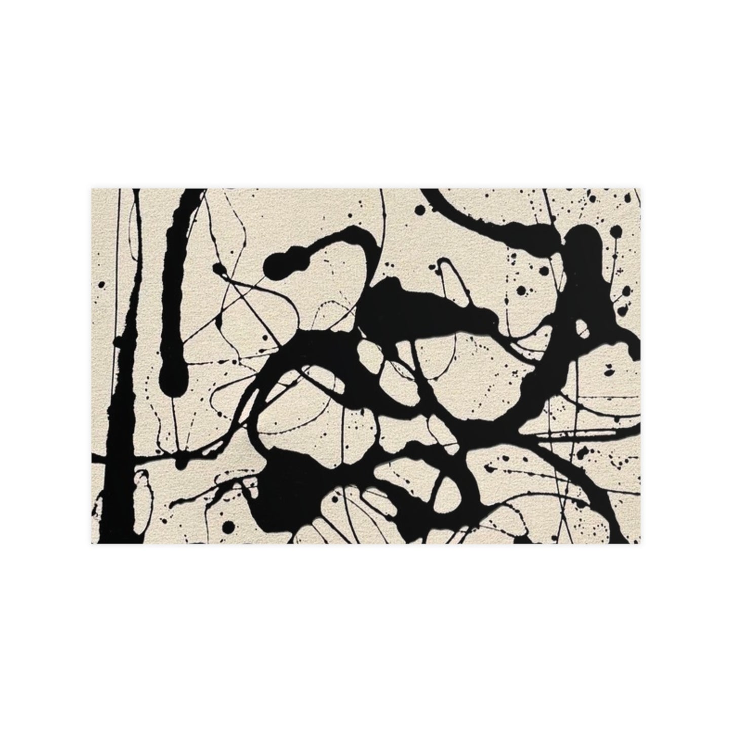 Abstract Ink Splash Matte Poster — (Vertical/Horizontal)