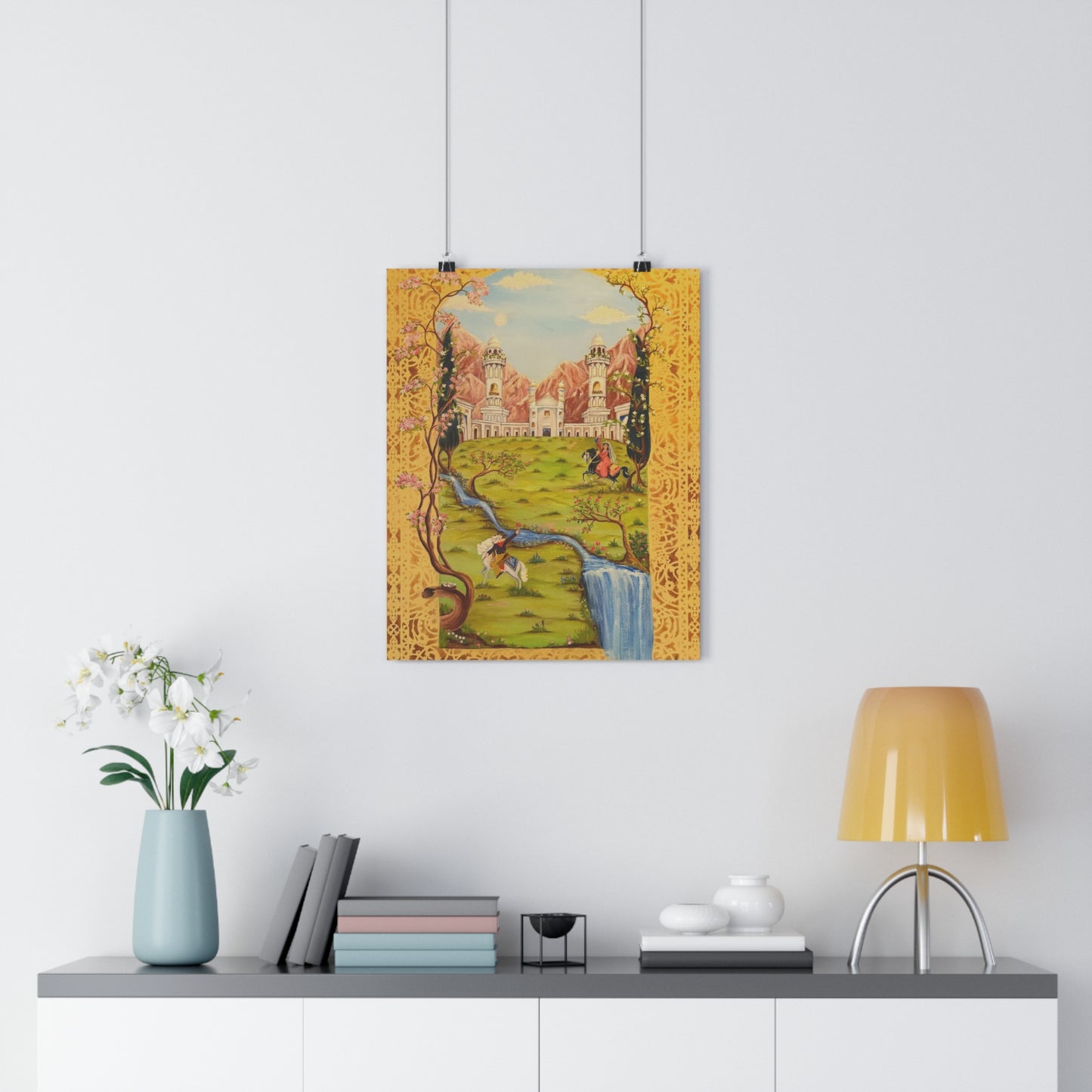 Princess meets Cowboy Fairytail Giclée Art Print