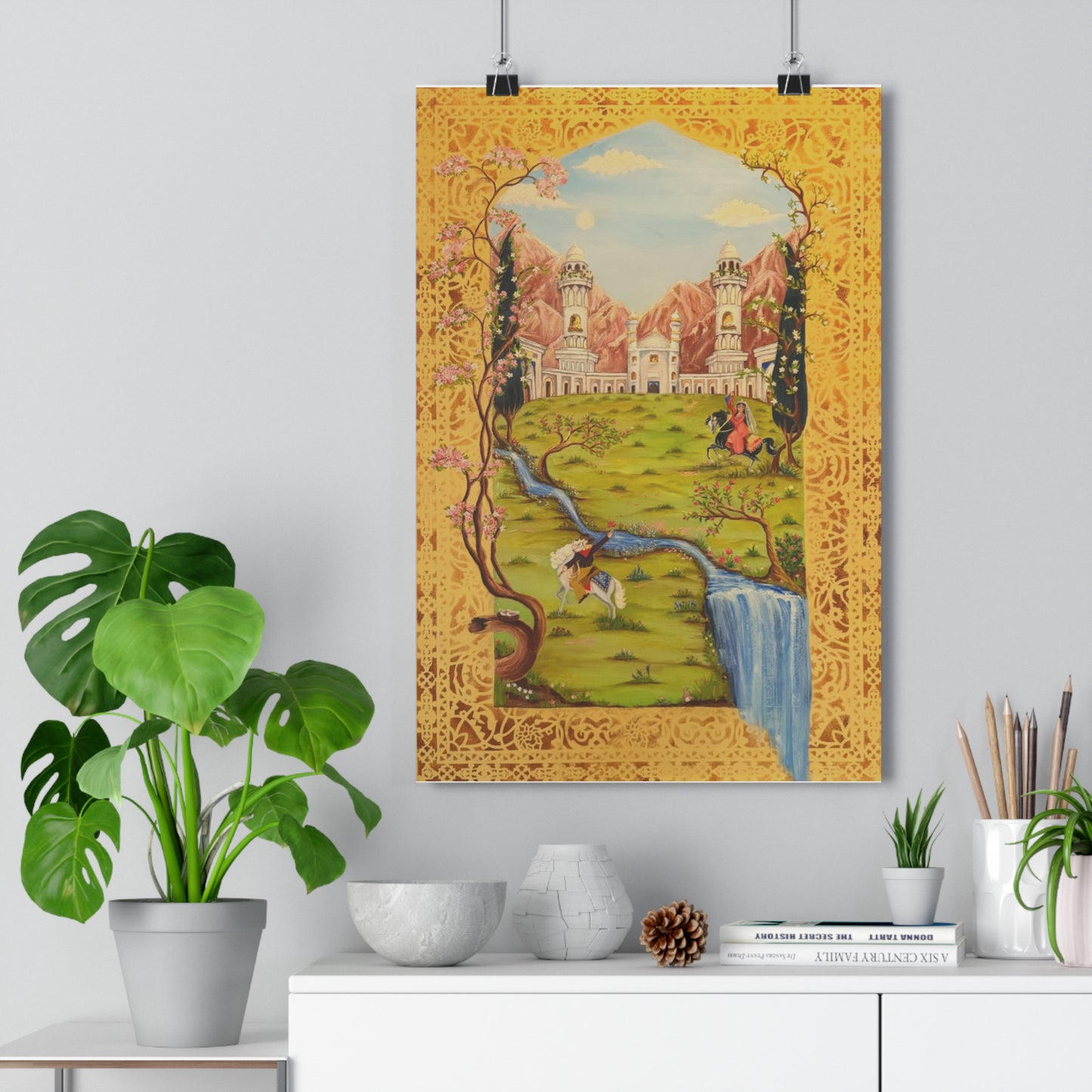 Princess meets Cowboy Fairytail Giclée Art Print