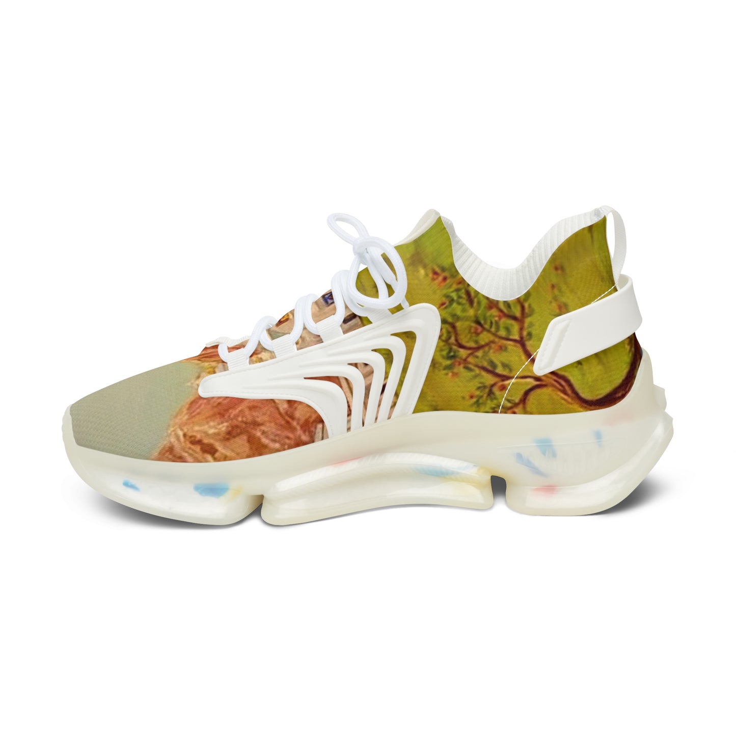 Persian Garden Women's Mesh Sneakers — Lightweight Breathable Athletic Shoes