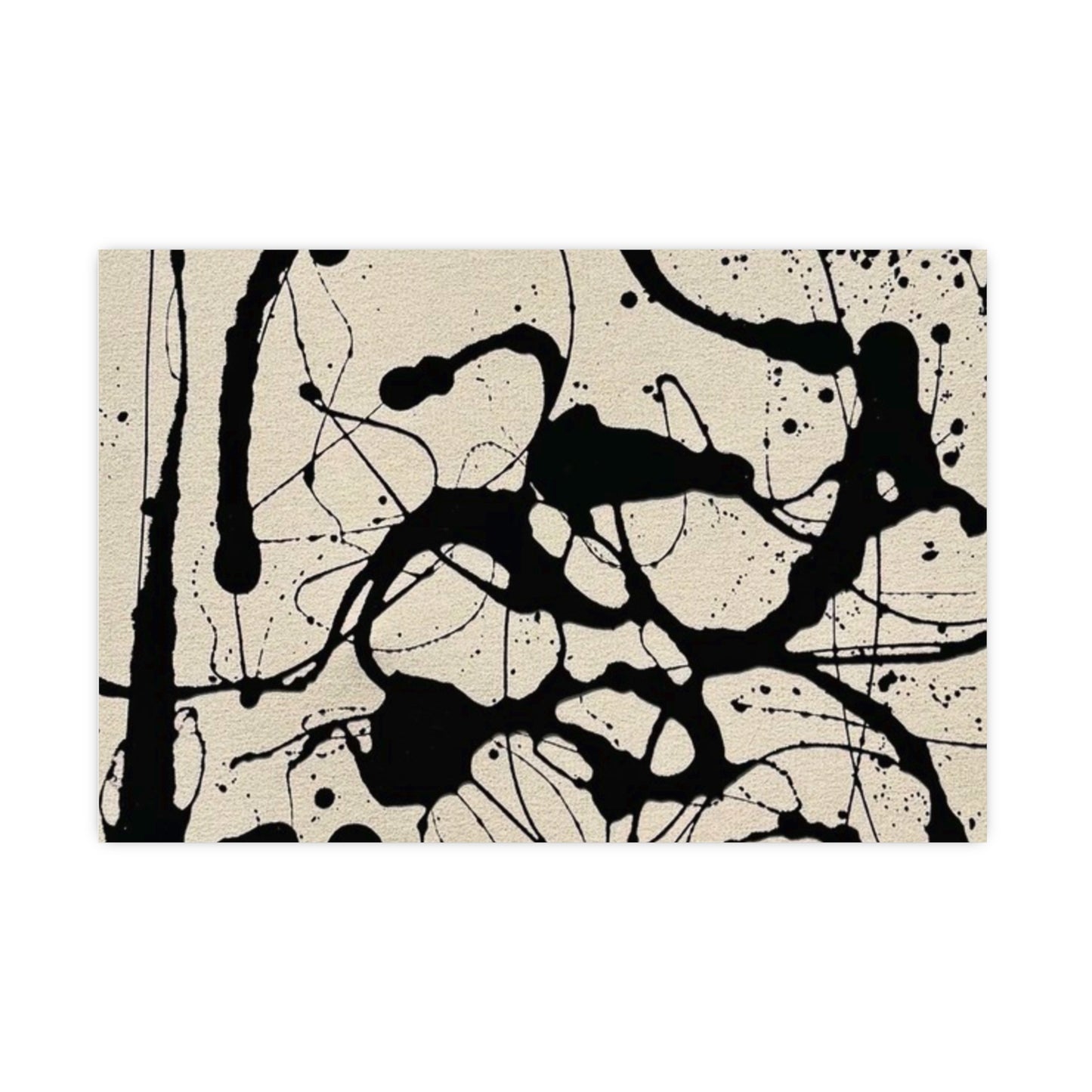 Abstract Ink Splash Matte Poster — (Vertical/Horizontal)