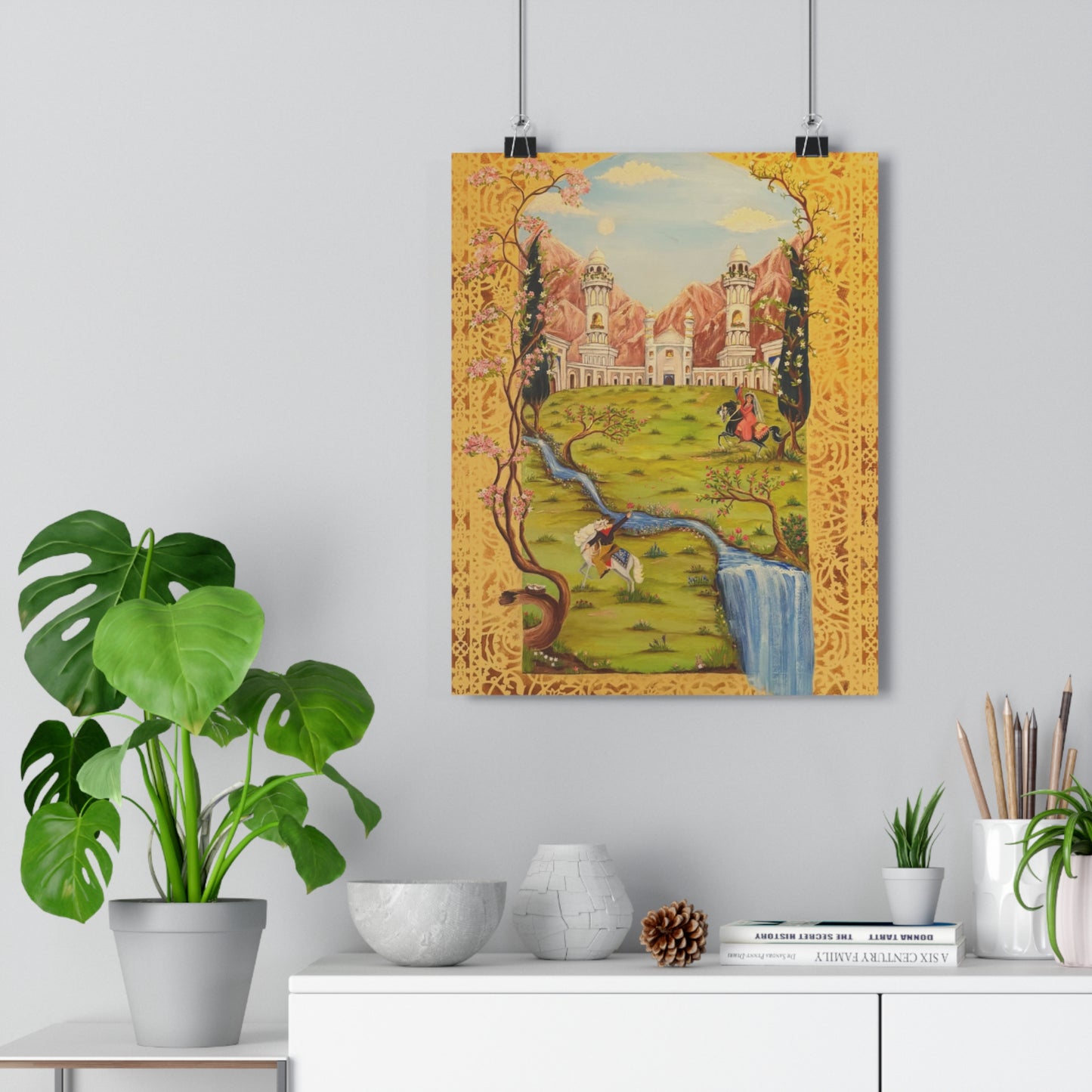 Princess meets Cowboy Fairytail Giclée Art Print