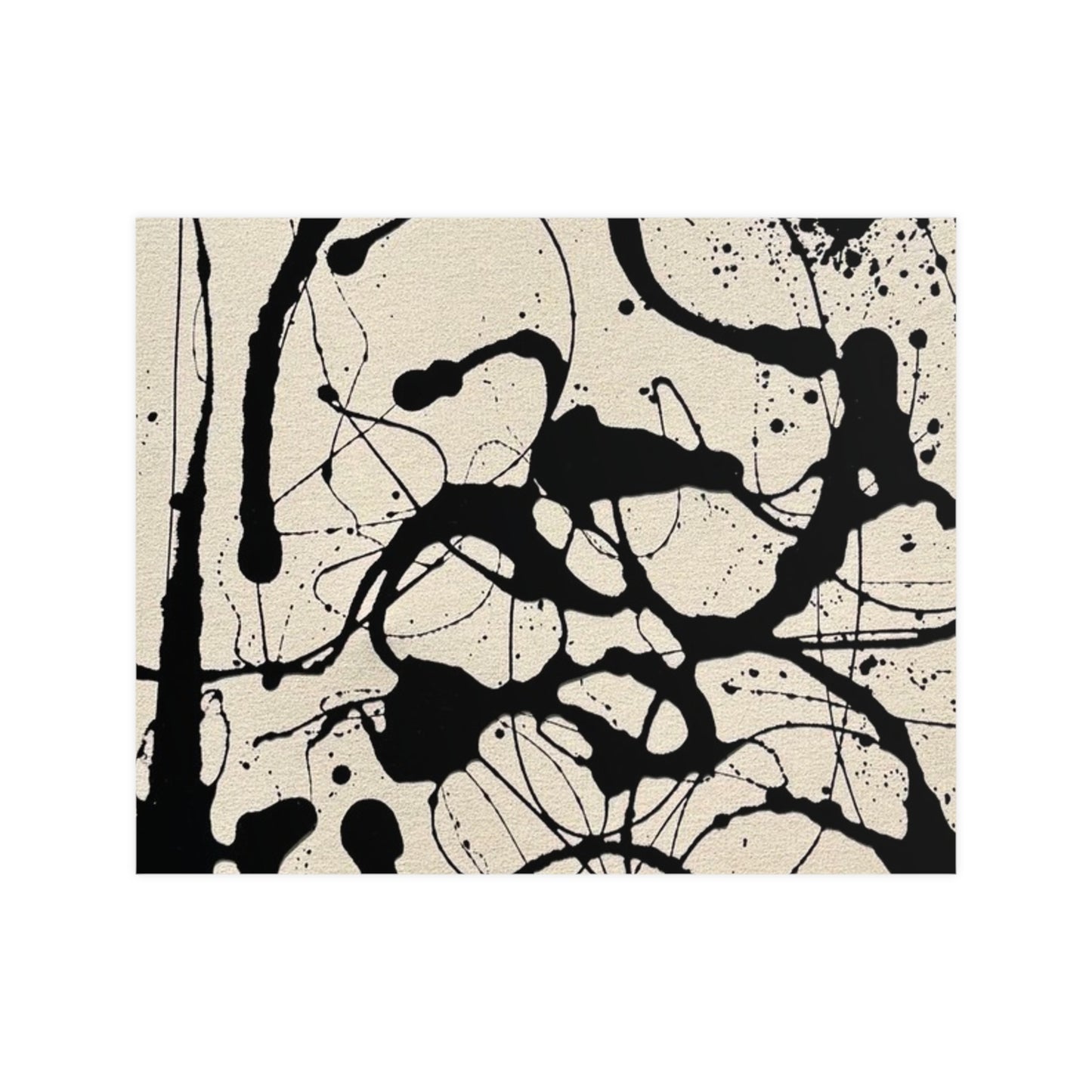 Abstract Ink Splash Matte Poster — (Vertical/Horizontal)