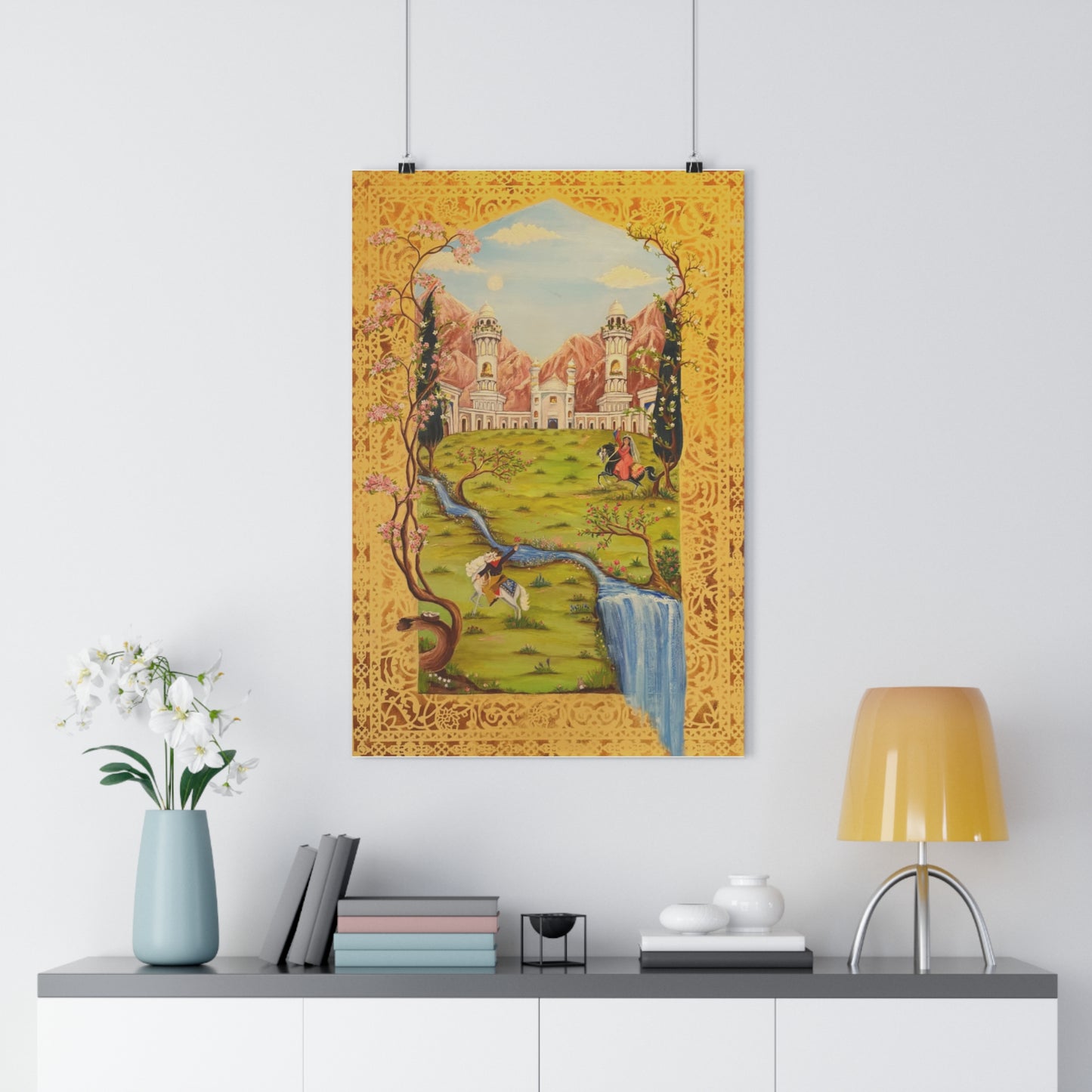 Princess meets Cowboy Fairytail Giclée Art Print